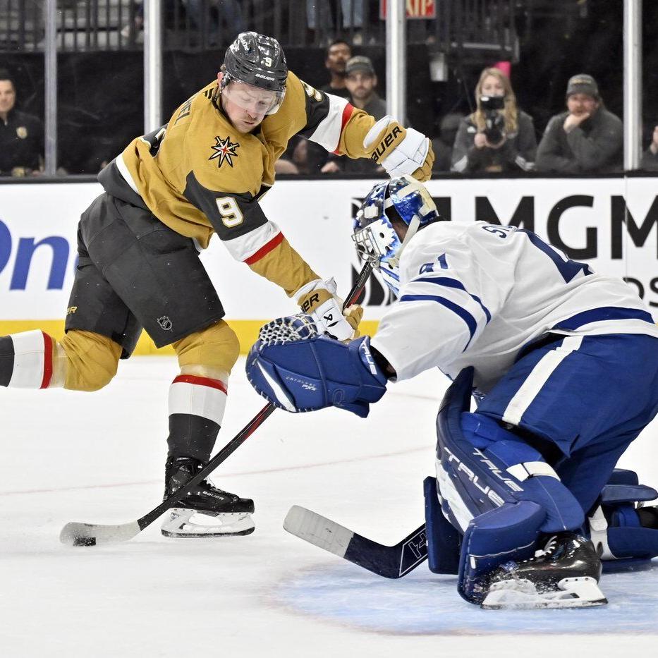 Golden Knights top Maple Leafs 5-2 for 3rd straight win